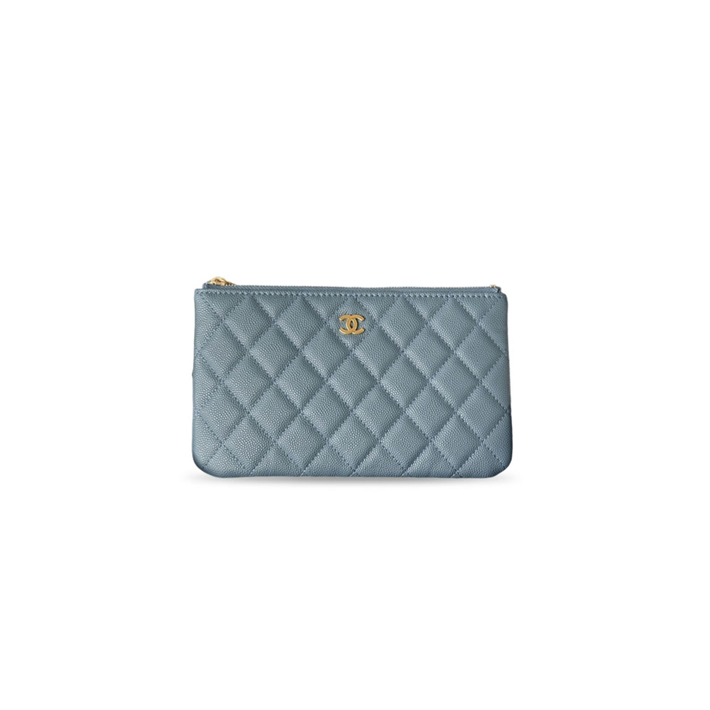 CHANEL CAVIAR QUILTED COSMETIC CASE AP1071 (20*12.2*1cm)